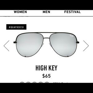 Quay high key by Desi Perkins sunglasses